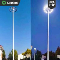 LED高杆灯路灯杆太阳能球场灯8米10米15米20米40米固定式升降式