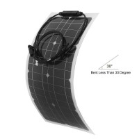 25W Flexible Solar Panel Battery Charger Kit100W太阳能板光伏