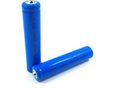 正品ICR14650 1200mAh 3.7V平头/尖头 话筒 手电筒锂电池图2
