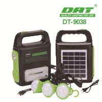 DT-9038太阳能照明小系统便携式充电野营灯户外可应急照明LED灯