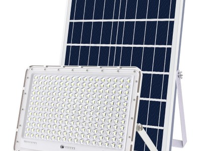 跨境新款太阳能灯户外照明庭院灯太阳能投光灯新农村路灯厂家直销图5