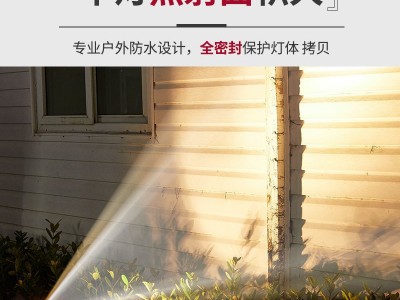 太阳能射灯户外庭院草坪花园照树led防水景观室外投光灯一拖四图4