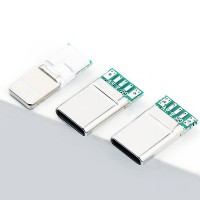 供应USB连接器type-c拉伸K94B苹果PD公头T96焊线I02A带P CB板T9