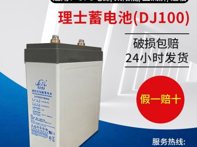 理士蓄电池DJ100 直流屏UPS电源外接铅酸储能免维护电池 2V100AH图2