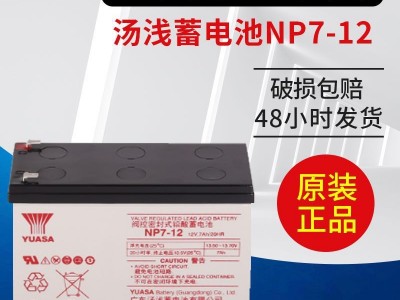 汤浅蓄电池NP7-12蓄电池12v铅酸电池机房配电柜ups应急电源图1