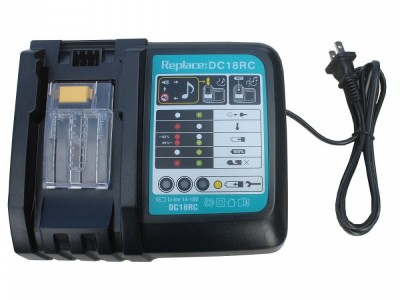 适用于Makita\牧田 DC18RC 14.4v/18v锂电池充电器图2