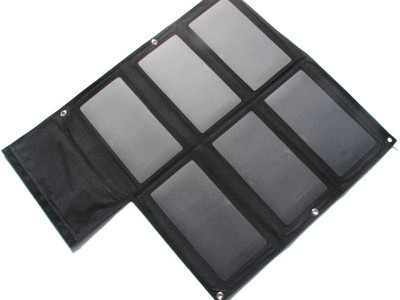 40W sunpower太阳能高效手机UPS便携电源充电折叠包充电板充电器图2