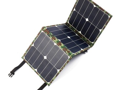 40W sunpower太阳能高效手机UPS便携电源充电折叠包充电板充电器图5