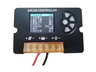 太阳能控制器 锂电池充电器 10A 20A 30A 12V/24V 全中文显示可调图5