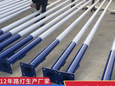 厂家路灯杆户外太阳能led市电道路工程照明庭院6米超亮高杆灯全套图4