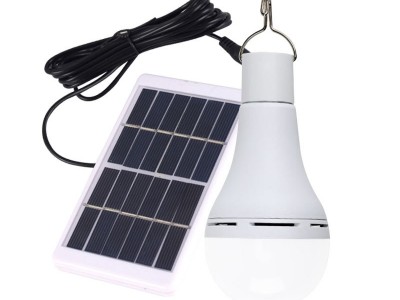led应急灯泡太阳能灯充电小蛮腰户外照明灯庭院停电低压球泡批发图5