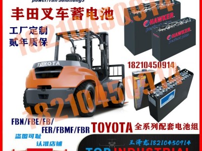 霍克VSDX330M蓄电池48V330AH丰田叉车7FB10平衡重1吨牵引电瓶组图2