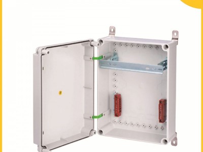 PowerSyntax 600mm*400mm*220mm IP65灰色门防水电气盒配电箱图3