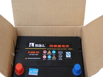 SaiL风帆蓄电池6-QW-55 汽车启动蓄电池 12V55ah 免维护蓄电池图5
