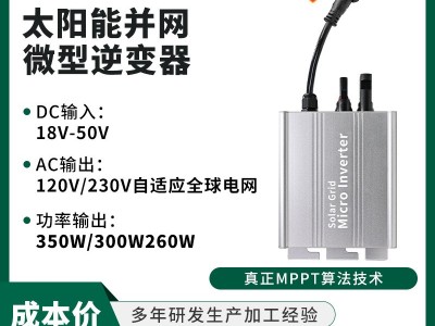 350W防水太阳能逆变器 并网微型逆变器 太阳能光伏发 电逆变器家用图2